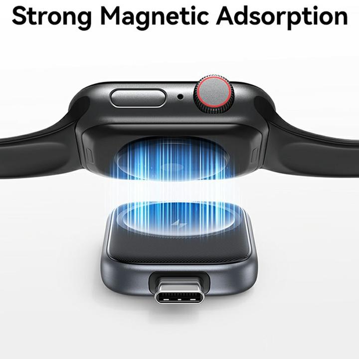 Actual product image Usams CD247 Watch Wireless Charger - Tarnish (2.50 W)