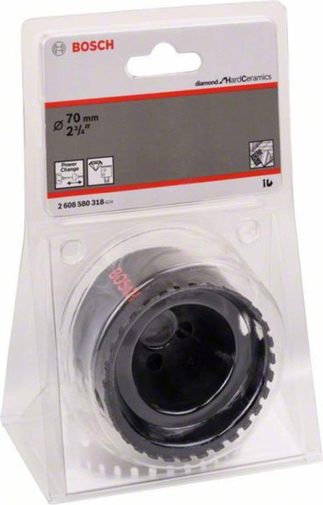 Image du produit Bosch Professional Zubehör Scie cloche diamantée Diamond for Hard Ceramics, 70 mm, 2 3/4 pouces (70 mm)