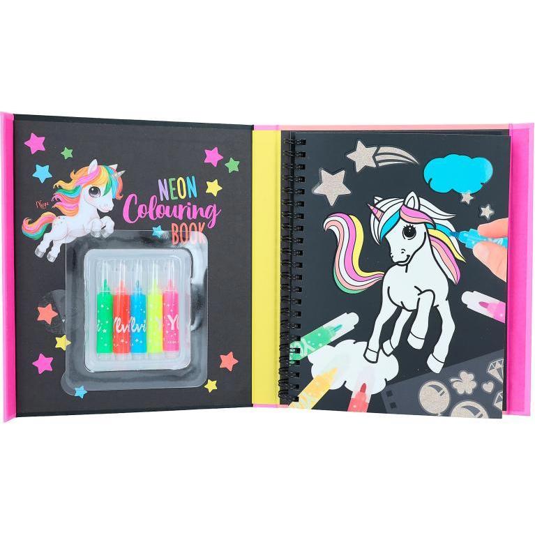 Thumbnail - Depesche Ylvi & the Minimoomis - Neon Colouring Book (412169)