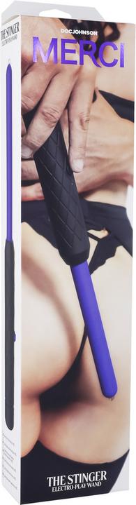 Actual product image Doc Johnson Merci The Stinger Electroplay Wand - Black