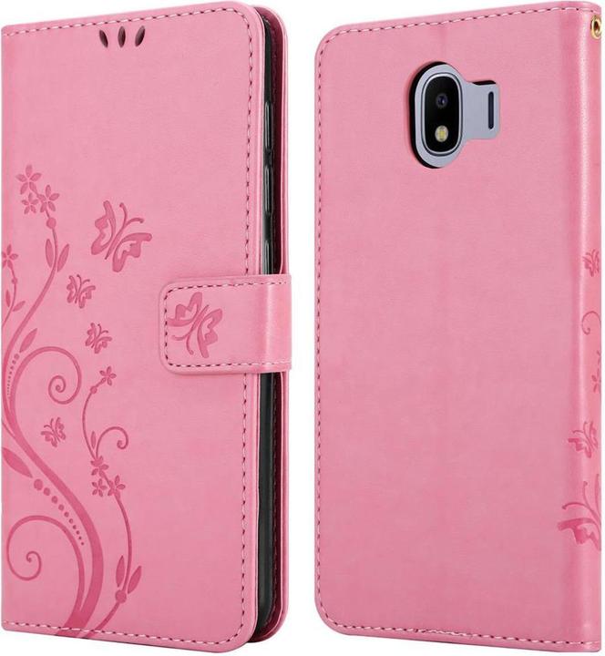 Produktbild Cadorabo Flower Book Cover (Samsung Galaxy J4 (2018))