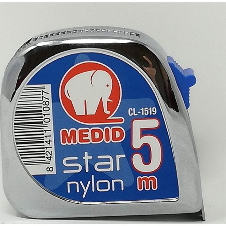 Produktbild Rieffel 5m Rollmeter Chrom (5 m)