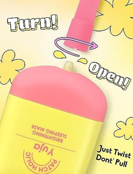 Actual product image Patch Yuja Brightening Sleeping Mask Vitamin C Face Mask Skincare Essential (70 ml)