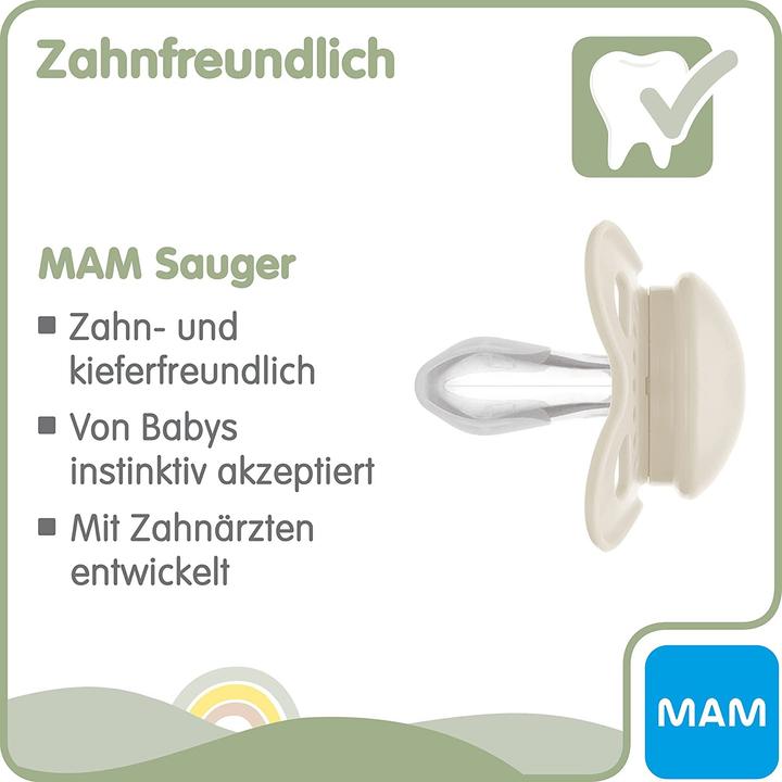 Productafbeelding MAM Ori.Pure Silicone 0-6 uni (2 x, tot 6 M.)