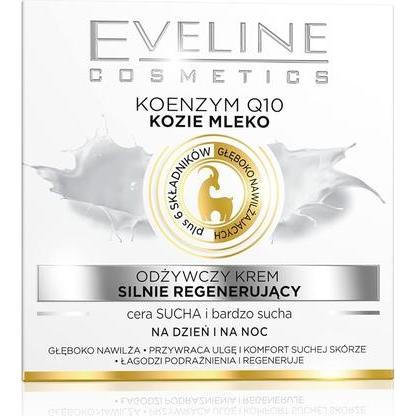 Eveline, Gesichtscreme, Coenzyme Q10 Nourishing Strongly Regenerating Cream For Dry And Very Dry Skin For (50 ml, 24h Cr...