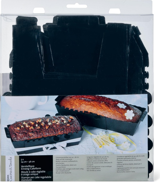 Produktbild Cucina & Tavola Verstellbare Einweg-Cakeform