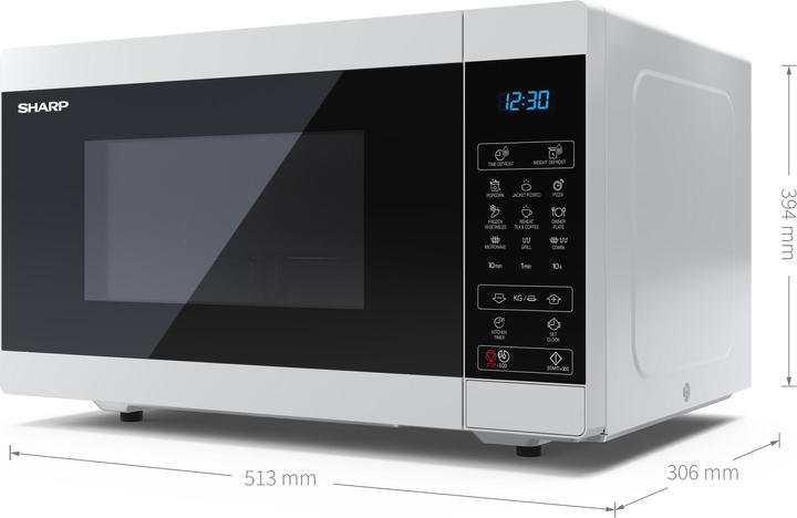 Produktbild Sharp YC-MG51E-W (25 l)