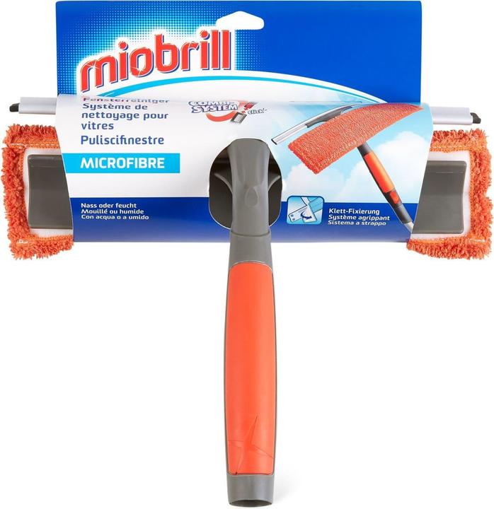 Image du produit Miobrill Système de nettoyage pour vitres en microfibre