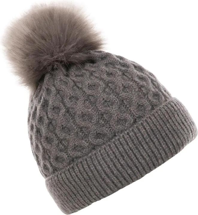 Actual product image Trespass Womens/Ladies Freja Pom Pom Beanie (One size)