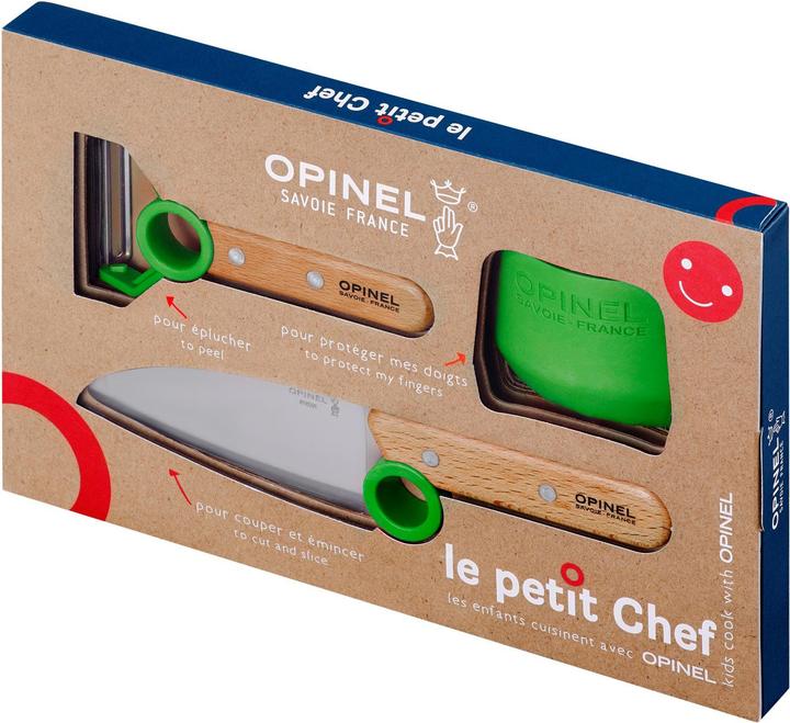 Produktbild Opinel LE PETIT CHEF Kinder Küchen-Set, 3-teilig (10.20 cm)