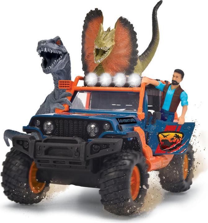 Immagine prodotto Dickie Set gioco Dino Jeep con rimorchio