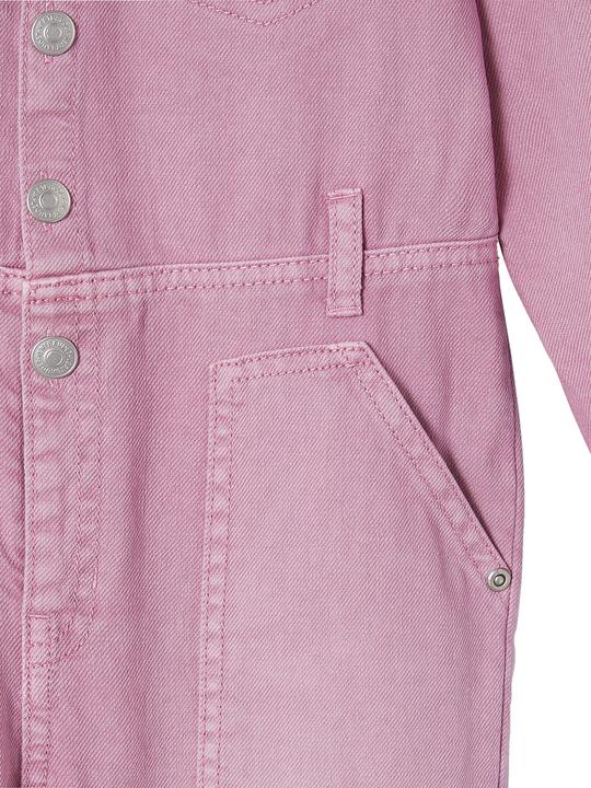 Actual product image Vertbaudet Mädchen Jumpsuit mit langem Bein, Garment dyed (140)