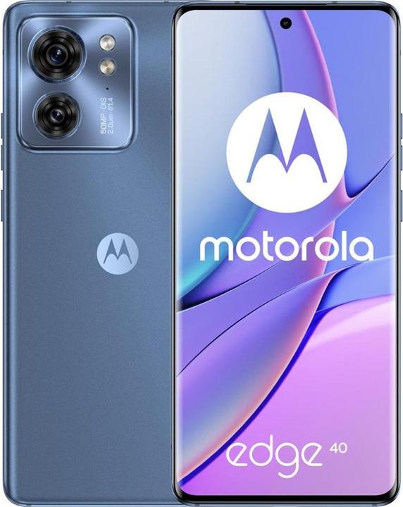 Produktbild Motorola Edge 40 (256 GB, Lunar Blue, 6.55", Dual SIM, 5G)