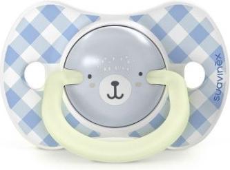 Actual product image Suavinex 2xSchnuller sym. Wild&Free SXPro 0/6M blau (2x, 0 - 6 Months)