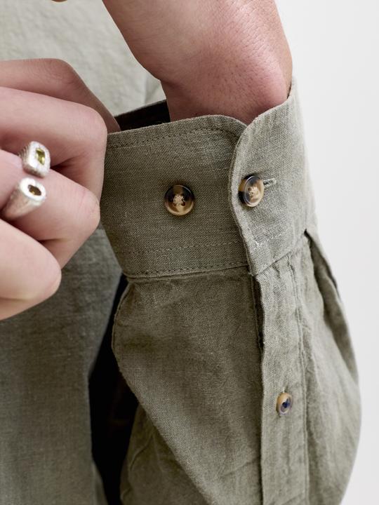 Image du produit Jack & Jones Jjesummer Linen Blend Shirt L/S Sn (L)