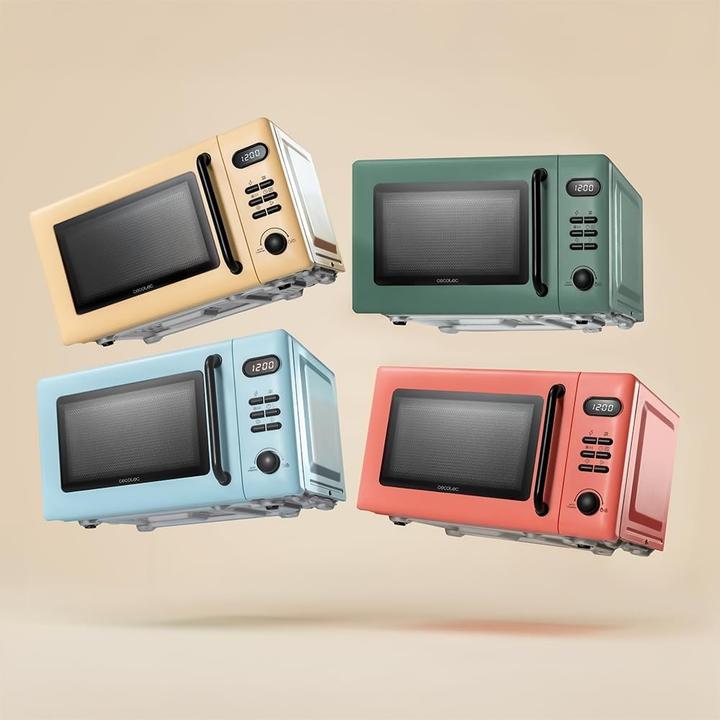 Productafbeelding Cecotec Digitale Mikrowelle mit Grillfunktion, 6 Leistungsstufen, Timer und Kindersicherung (20 l)