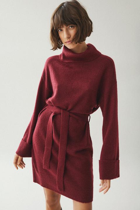 Produktbild Vila Bindegürtel Strickkleid (XL)