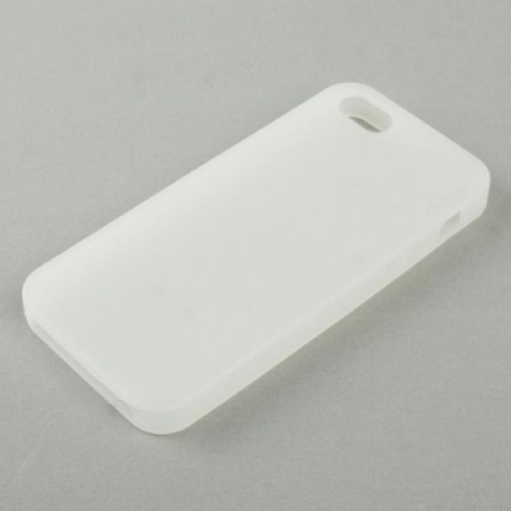 Actual product image König Design Protective cover silicone cover for mobile iPhone 5 & 5s white (Apple iPhone 5)