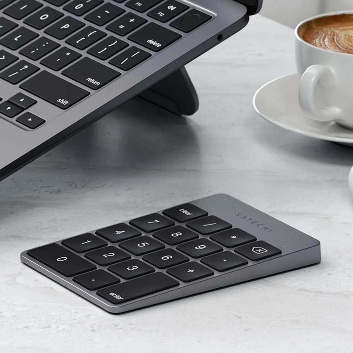 Actual product image Satechi Slim Alu Keypad - Elegante BT Zahlentastatur mit (Numeric keypad, Wireless)