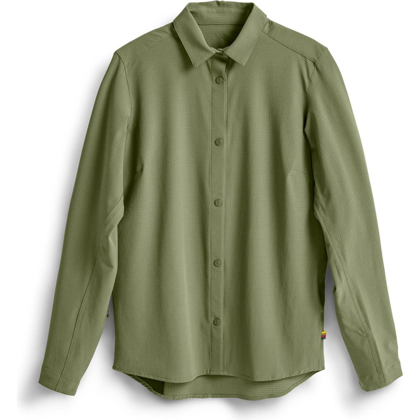 Fjällräven, Donne, Camicia, F Sun Shirt W, Verde, (M)