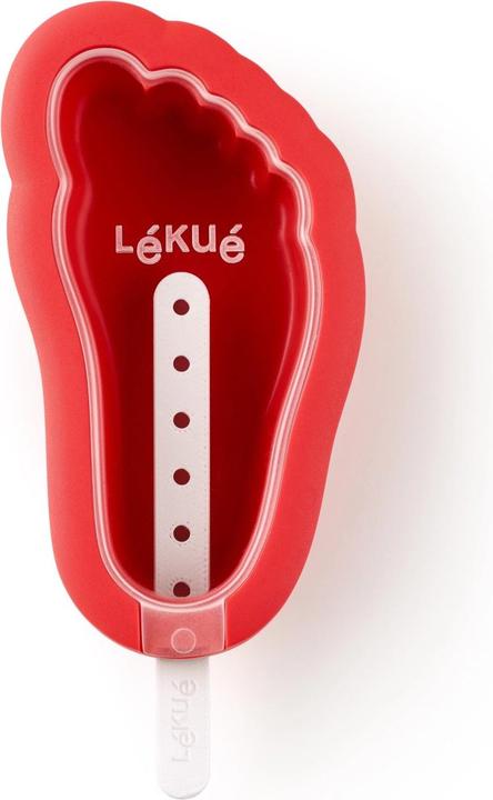 Produktbild Lékué Eis am Stiel, Iconic Fuss, rot