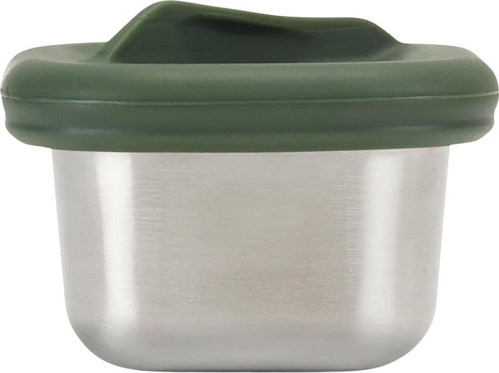 Actual product image Kleankanteen KK Rise Half Snack Box, Brushed Stainless