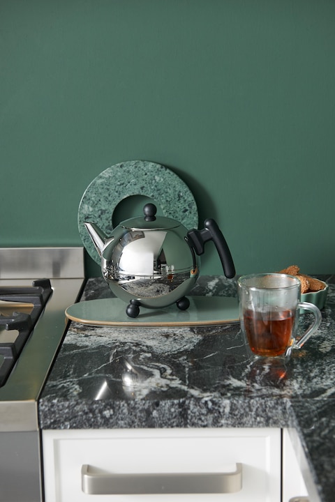 Actual product image Bredemeijer Bella Ronde teapot 1.2 litre stainless steel (1.20 l)