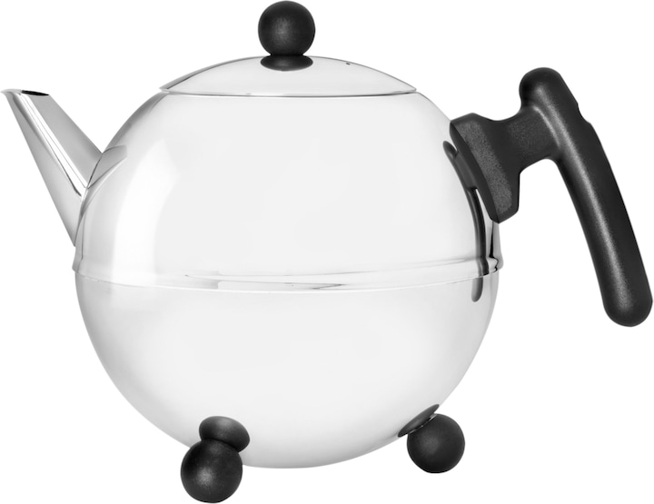 Actual product image Bredemeijer Bella Ronde teapot 1.2 litre stainless steel (1.20 l)