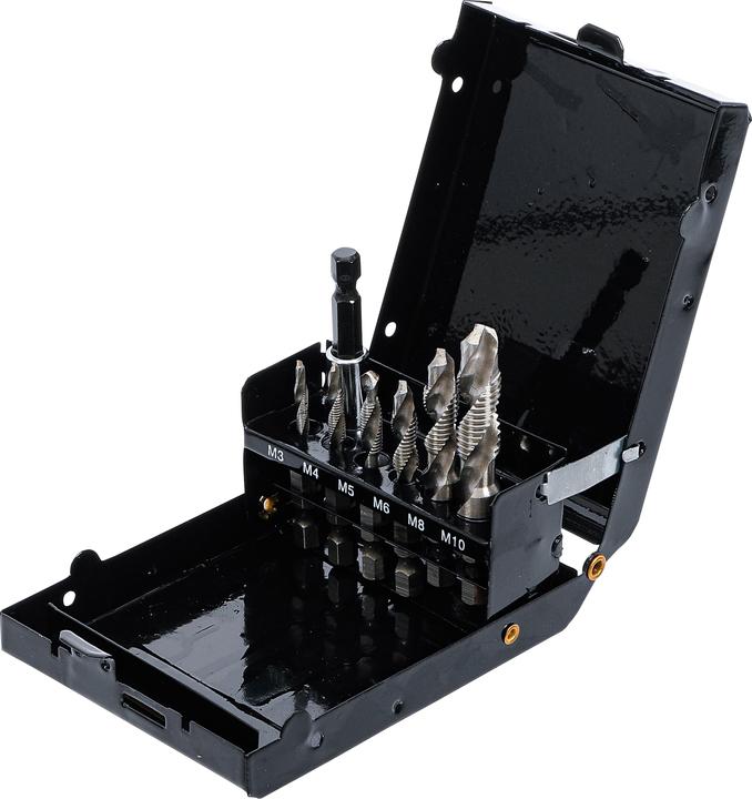 Actual product image BGS HSS-G Drill / Tap and Die Set | 7 pcs