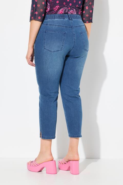 Produktbild Ulla Popken 7/8-Jeggings Sienna, konisches Bein, Denimoptik (54)