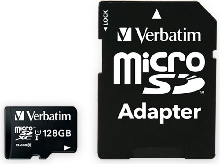 Verbatim Micro SDXC Card Class 10 (128 GB, microSDXC, U1, UHS-I)