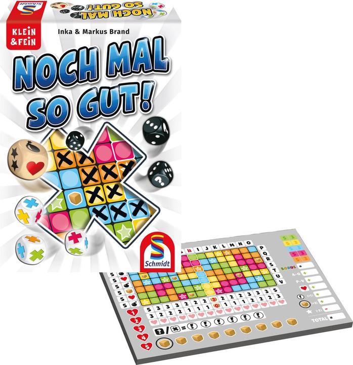 Produktbild Schmidt Spiele Noch mal so gut. (Deutsch, 1 - 6 Spieler)