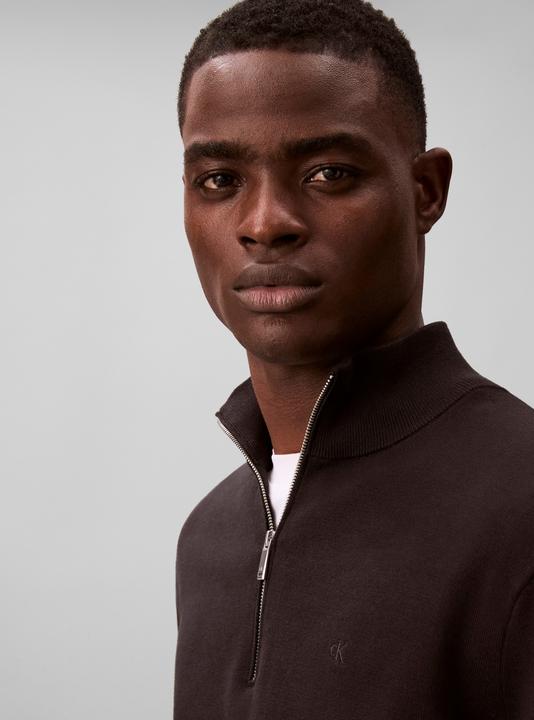 Produktbild Calvin Klein Quarter Zip Cotton Jumper (M)