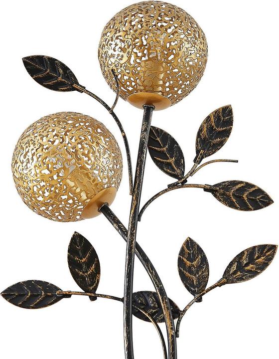 Actual product image Lucande Evory 2 table lamp gold (G9)