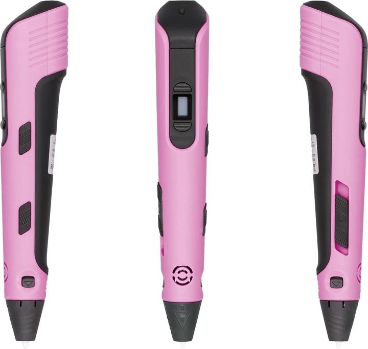 Produktbild Monox 3D Stift Big Pack, Starterset inkl. Filamente, Silikonmatte, Vorlagenheft - rosa