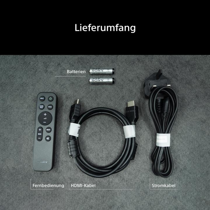 Produktbild Sony BRAVIA Theatre Bar 5 (250 W, 3.1 Kanal)
