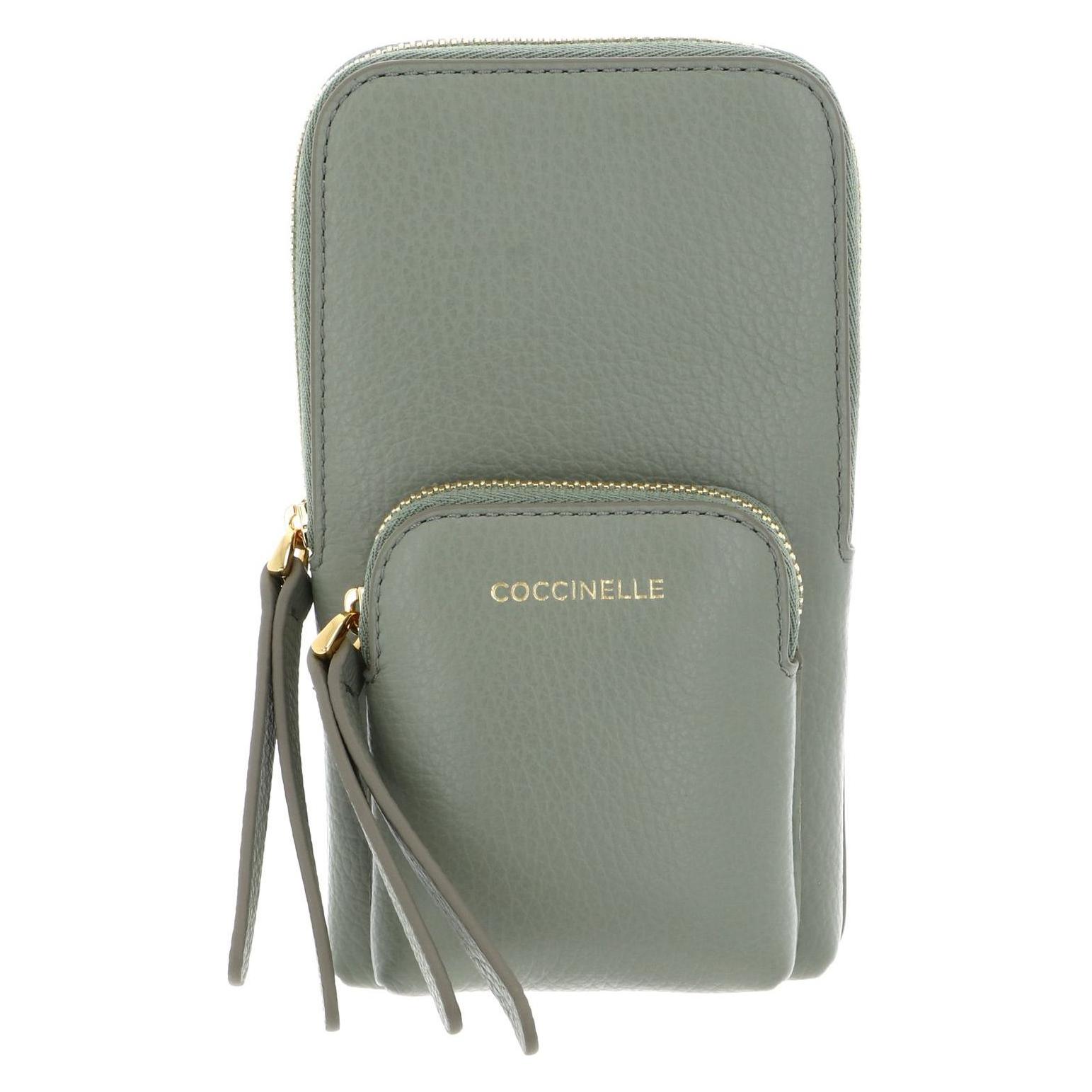 Coccinelle, Damen, Handtasche, Pixie Hi-Tech Phone Bag, Grün