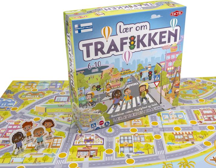 Produktbild Tactic Games - Let's learn Traffic Game (DK) (59752) (Deutsch)