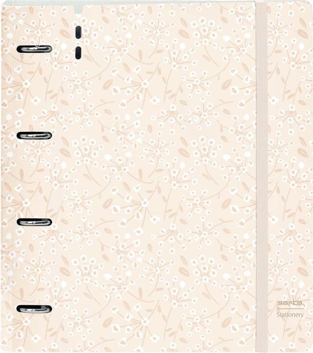 Image du produit Safta Classeur à anneaux Light pink flowers (A4)