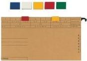 Immagine prodotto Elba Linguette colorate, in PVC, da agganciare, blu scuro per cartelle sospese verticali, dimensioni: