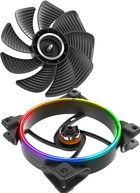 Image du produit Pccooler CORONA FRGB Pack 5in1 (120 mm, 5x)