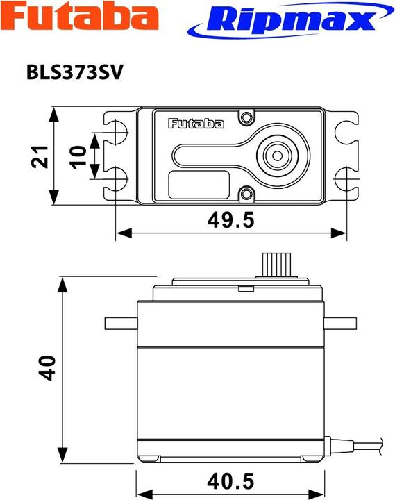 Produktbild Futaba BLS373SV Car Servo