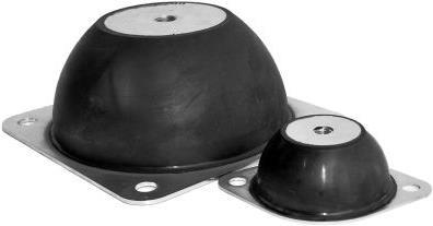 Produktbild RS PRO High deflection rubber mt M8x8 (Anschlagdämpfer)