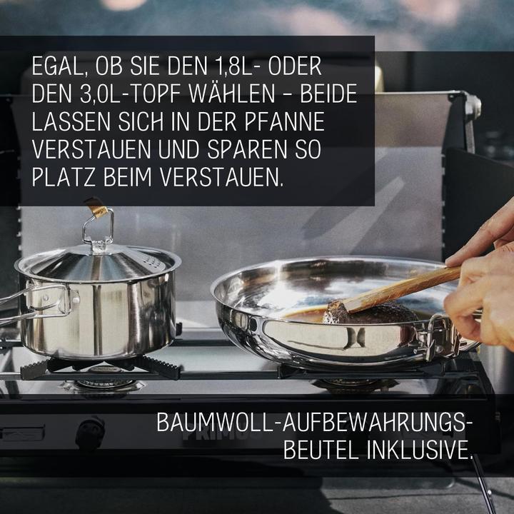 Actual product image Primus Camping-Kochset mit Topf & Pfanne