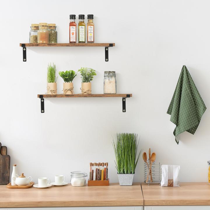 Produktbild Relaxdays Wandregal (48 x 15.50 x 9.50 cm)