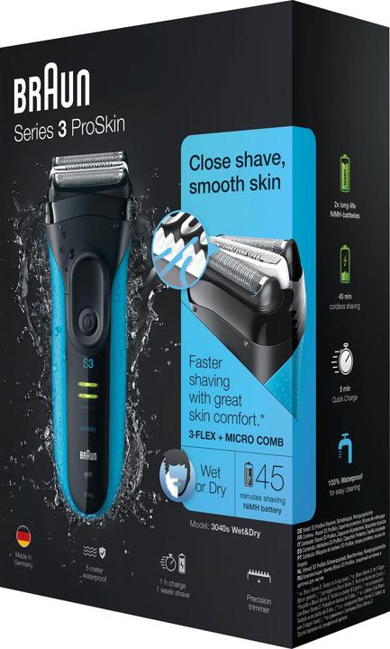 Actual product image Braun Series 3 ProSkin (3040s)