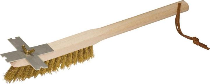 Bürstenhaus Redecker Grillrostenbürste mit Schaber aus Edelstahl