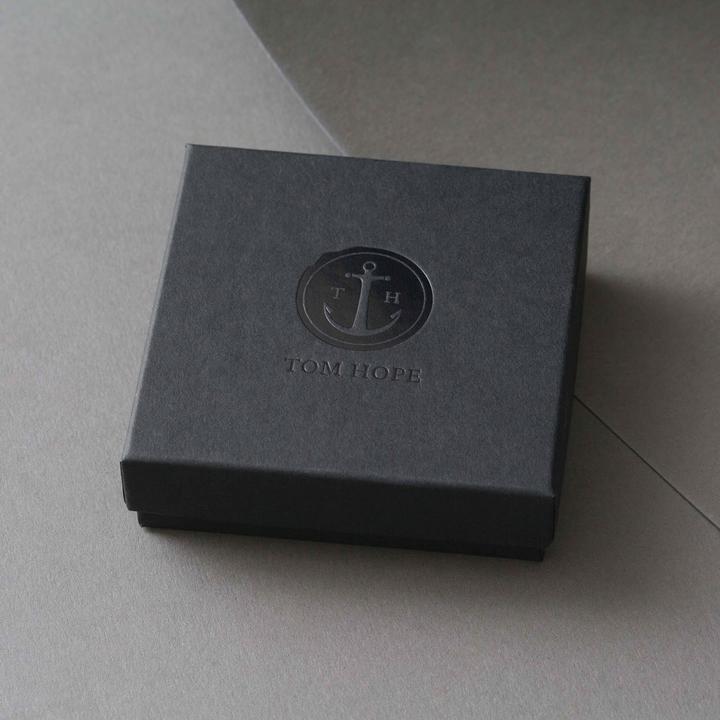 Produktbild Tom Hope Carbon Black Armband (18.50 cm, Leder, Edelstahl)