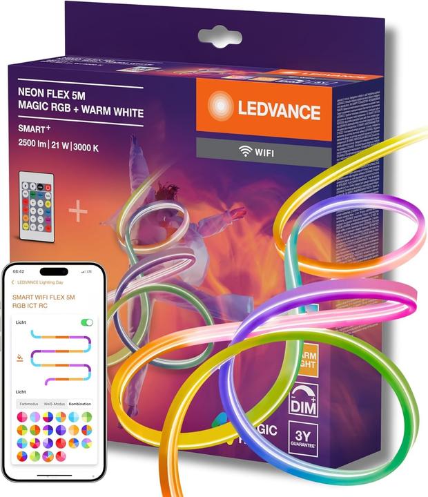 Actual product image Ledvance Smart LED Strip (RGB, White, 500 cm, Outdoor)