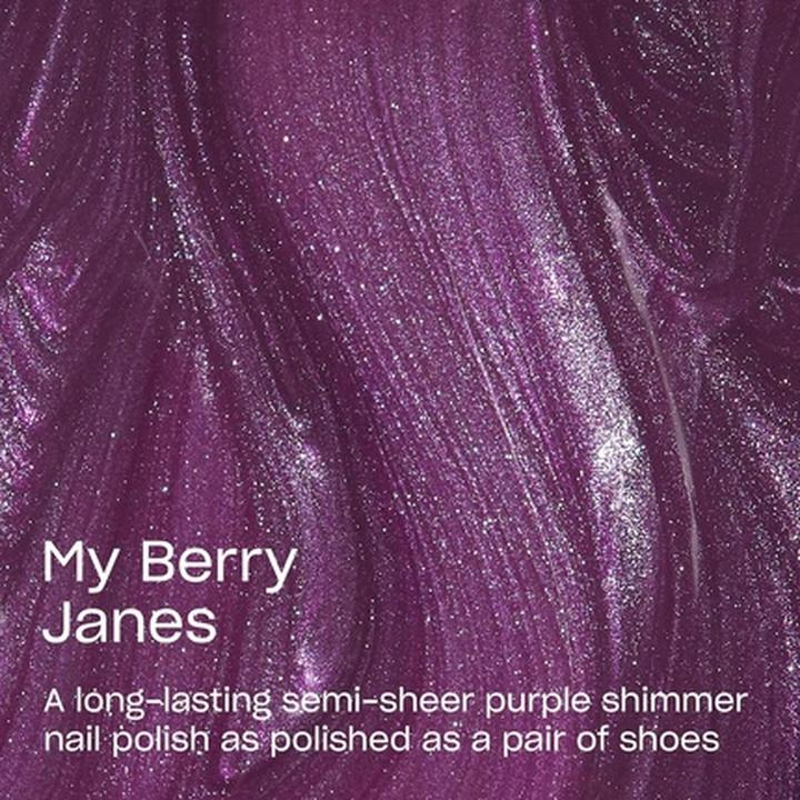Immagine prodotto OPI Infinite Shine My Berry Janes Semi-Sheer Dark Cool Purple Silver Shimmer (Le mie Janes di Berry, Smalto per unghie effetto gel)